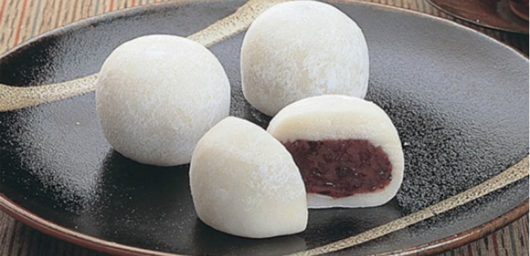 Hoàn thành các bước làm bánh Mochi nhân đậu đỏ 