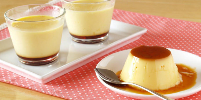 Pudding trứng thơm ngon béo ngậy 