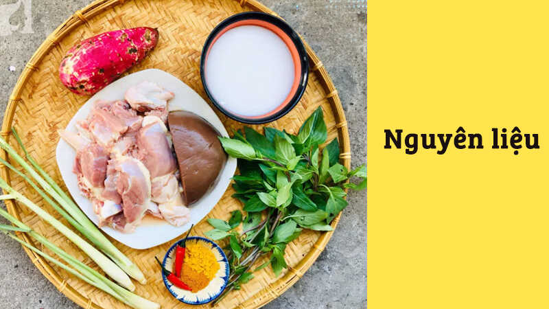 Nguyên liệu nấu cà ri vịt 