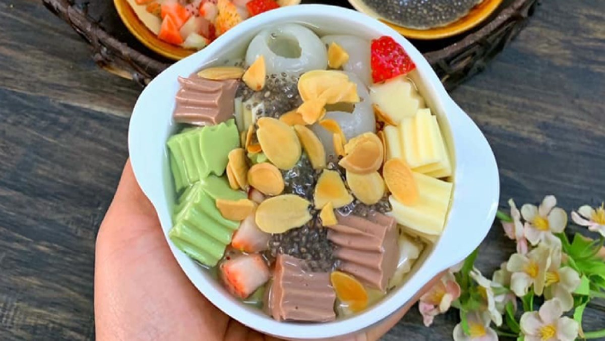 Chè khúc bạch thơm ngon bổ rẻ 